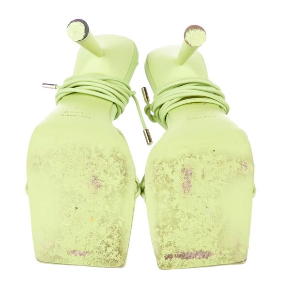 GIA BORGHINI Rosie 6 green sandals - Picture 5 of 8